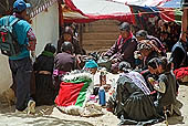Ladakh - ladakhi attending the cham dances at Tak Tok monastery